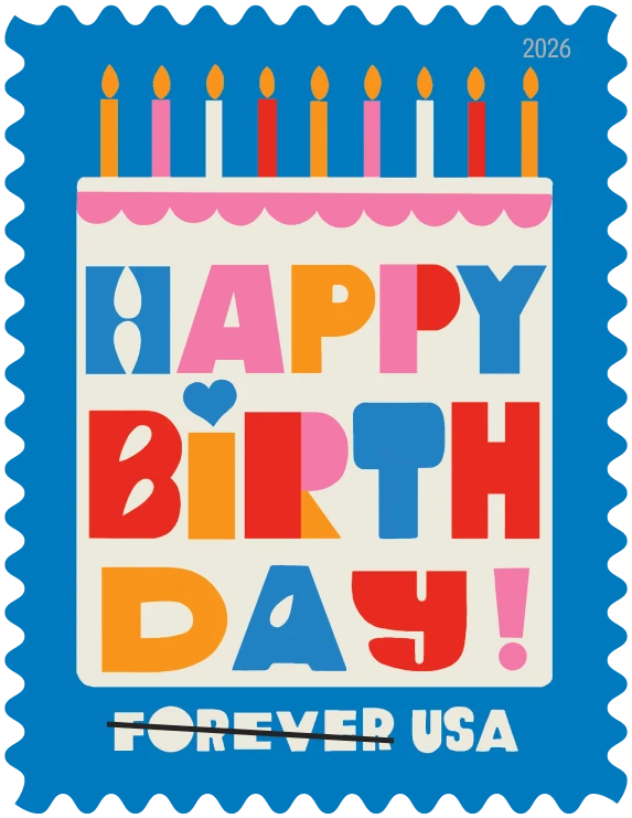 Happy Birthday Stamps to You!