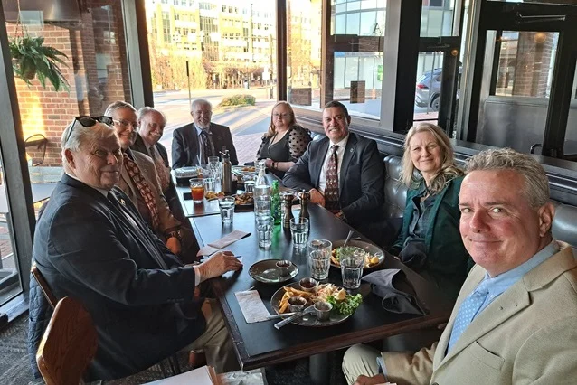 GWMSC members at the Annual Meeting dinner