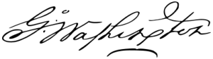 404px George Washington Signature.svg