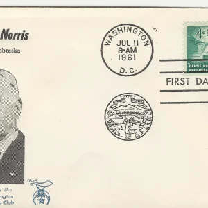 Scott #1184 – FDC — G-61-001
