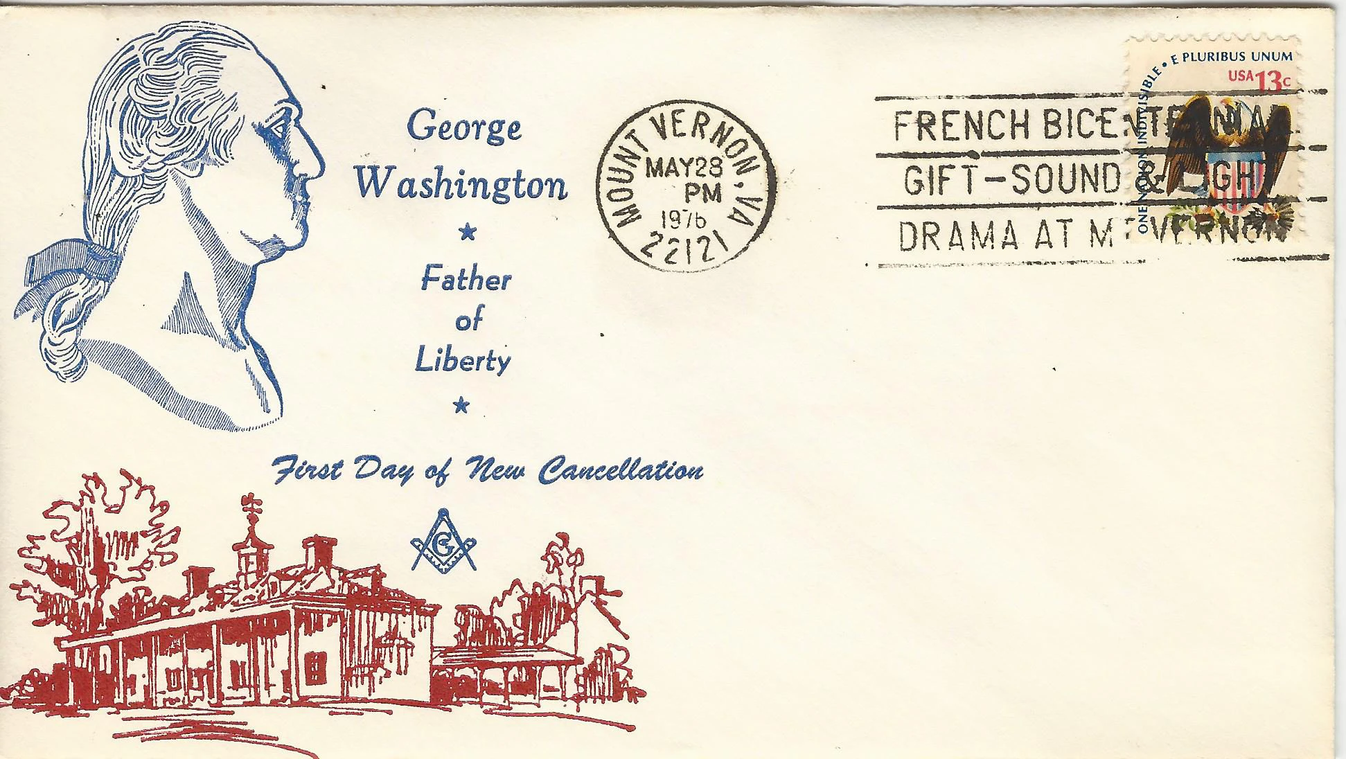 Scott #1596 – GWB — G-76-003