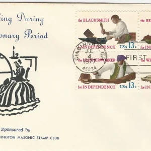 Scott #1717-1720 – FDC — G-77-008