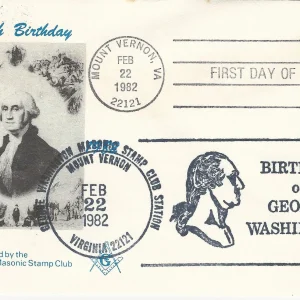 Scott #1952 – FDC – GWB — G-82-002