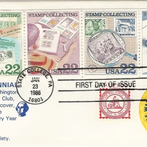 Scott #2198-2201 – FDC — G-86-004