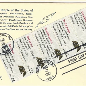 Scott #2355-2359 – FDC — G-87-009