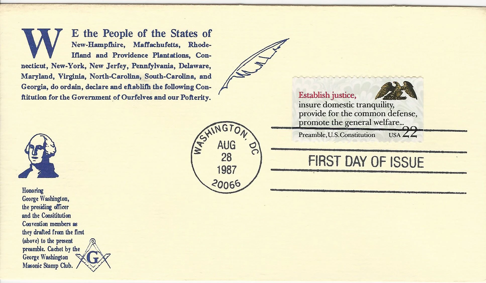 Scott #2357 – FDC — G-87-014