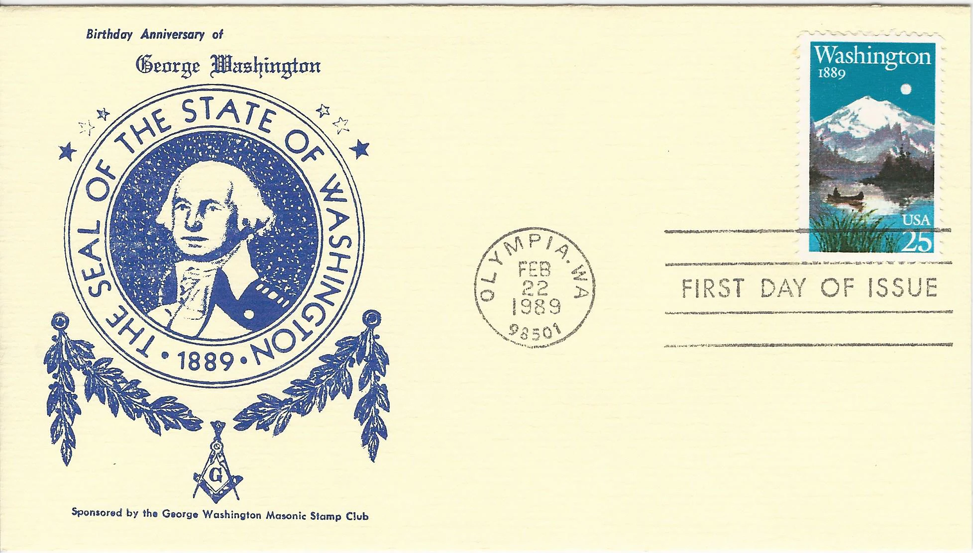 Scott #2404 – FDC/GWB — G-89-002
