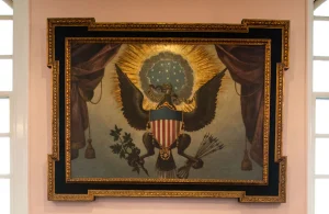 Great Seal Painting Ca. 1785 St. Pauls Chapel New York4959 Scaled