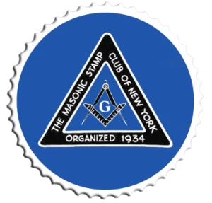 Masonic Stamp Club of New York logo