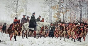 The March To Valley Forge December 19 1777 By William Brooke Thomas Trego 1883 William Brooke Thomas Trego
