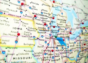 Places in the South & West