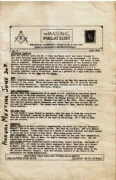 The Masonic Philatelist (Vol 01, No 04) cover