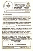 The Masonic Philatelist (Vol 01, No 08) cover