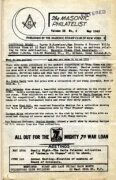 The Masonic Philatelist (Vol 02, No 03) cover