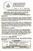 The Masonic Philatelist (Vol 02, No 05) cover