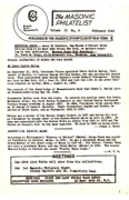 The Masonic Philatelist (Vol 02, No 09) cover