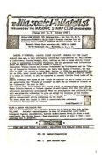 The Masonic Philatelist (Vol 03, No 05) cover