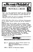 The Masonic Philatelist (Vol 06, No 03) cover