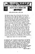 The Masonic Philatelist (Vol 06, No 09) cover