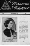 The Masonic Philatelist (Vol 09, No 02) cover