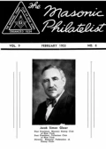The Masonic Philatelist (Vol 09, No 06) cover