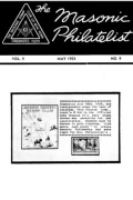 The Masonic Philatelist (Vol 09, No 09) cover