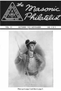 The Masonic Philatelist (Vol 10, No 03) cover