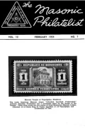 The Masonic Philatelist (Vol 10, No 07) cover