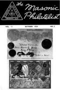 The Masonic Philatelist (Vol 11, No 02) cover