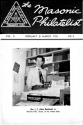 The Masonic Philatelist (Vol 11, No 06) cover