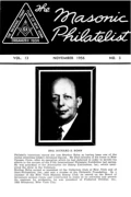 The Masonic Philatelist (Vol 13, No 03) cover