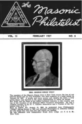 The Masonic Philatelist (Vol 13, No 06) cover