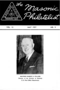 The Masonic Philatelist (Vol 13, No 09) cover