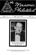 The Masonic Philatelist (Vol 13, No 10) cover