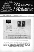 The Masonic Philatelist (Vol 14, No 06) cover