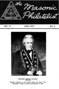 The Masonic Philatelist (Vol 15, No 08) cover