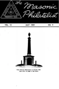 The Masonic Philatelist (Vol 15, No 09) cover