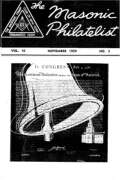 The Masonic Philatelist (Vol 16, No 03) cover