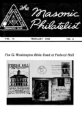 The Masonic Philatelist (Vol 16, No 06) cover