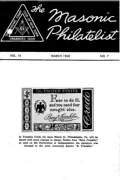 The Masonic Philatelist (Vol 16, No 07) cover