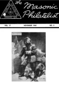 The Masonic Philatelist (Vol 17, No 03) cover