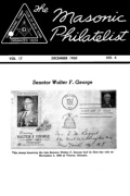 The Masonic Philatelist (Vol 17, No 04) cover