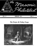 The Masonic Philatelist (Vol 17, No 06) cover