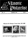 The Masonic Philatelist (Vol 18, No 05) cover