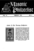 The Masonic Philatelist (Vol 18, No 06) cover