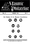 The Masonic Philatelist (Vol 19, No 05) cover