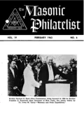 The Masonic Philatelist (Vol 19, No 06) cover