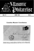 The Masonic Philatelist (Vol 19, No 08) cover