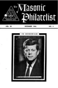 The Masonic Philatelist (Vol 20, No 04) cover