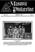 The Masonic Philatelist (Vol 24, No 05) cover